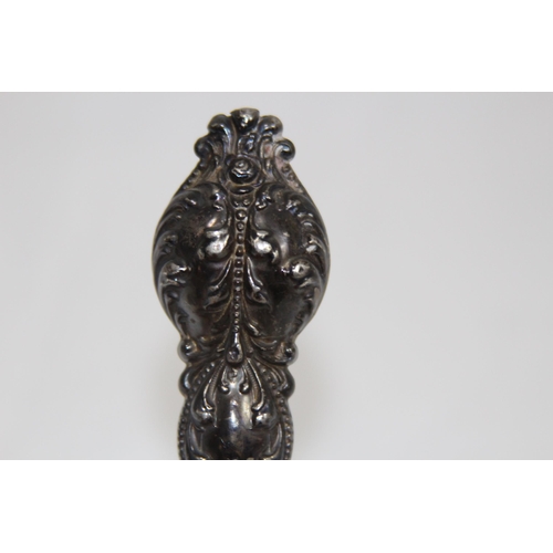 1081 - SILVER HANDLED TABLE BELL
