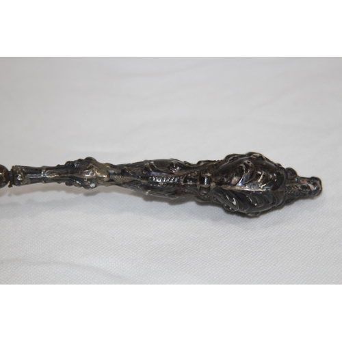 1081 - SILVER HANDLED TABLE BELL