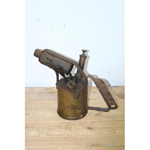 553 - 3 x VINTAGE GARDEN BLOW TORCHES