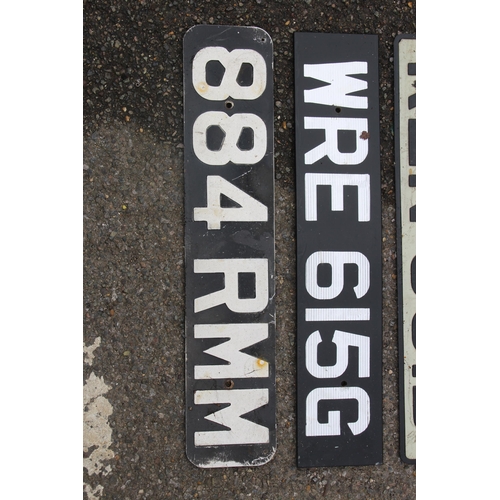 554 - QUANTITY OF NUMBER PLATES X 9
60CM