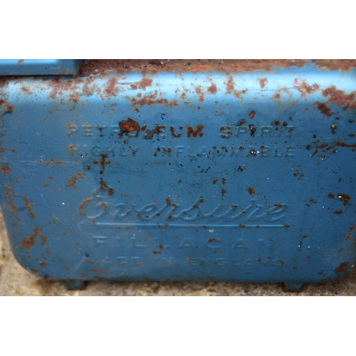 557 - 4 X PETROL CANS INCLUDING MILITARY