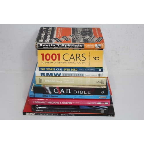 562 - QUANTITY OF CAR BOOKS