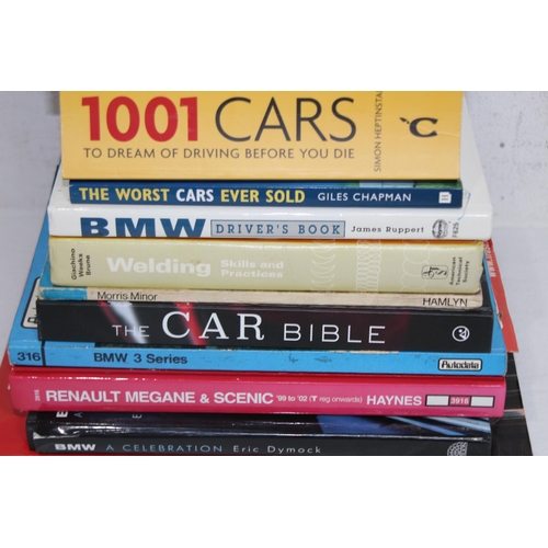 562 - QUANTITY OF CAR BOOKS