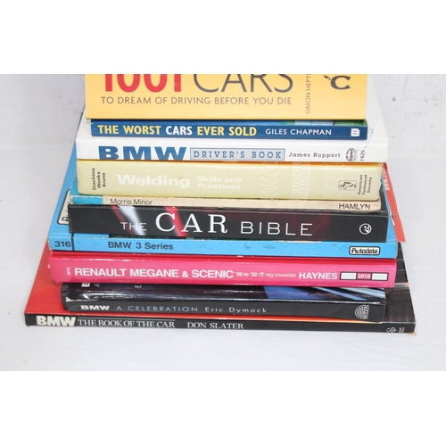 562 - QUANTITY OF CAR BOOKS