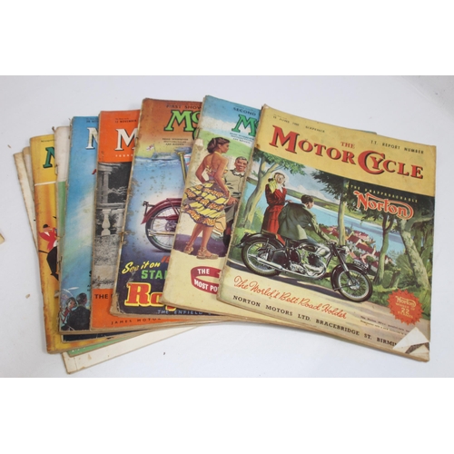 563 - QUANTITY OF MOTORBIKE BOOKS