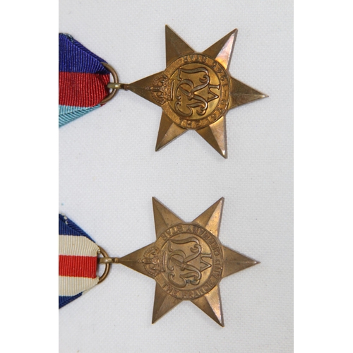 774 - SELECTION OF WWII MEDALS AND OTHER PIECES x8