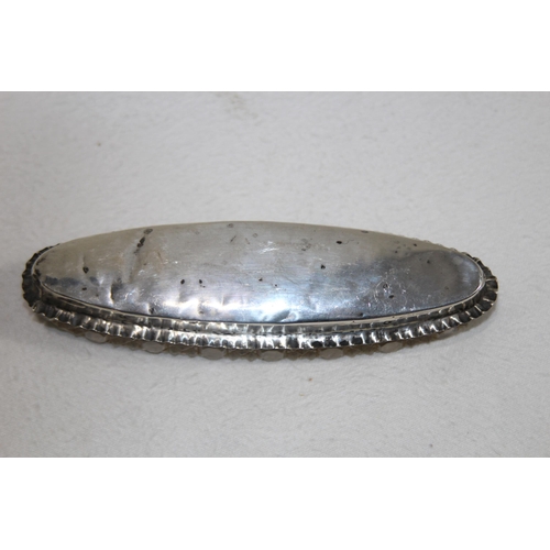 1076 - SILVER TOP PIN DISH AND SILVER TOP SCENT BOTTLE A/F - 10G SILVER ONLY - DISH IS BIRMINGHAM 1907 - CL... 