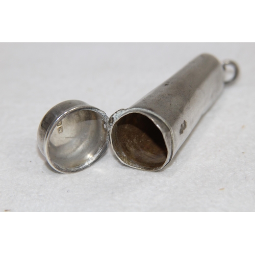 1079 - SILVER CHEROOT HOLDER - 16G - CHESTER 1902 - WILLIAM NEALE