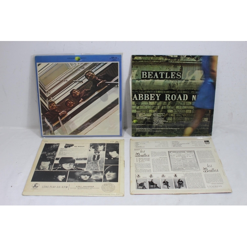 549 - QUANTITY OF BEATLE RECORDS x4