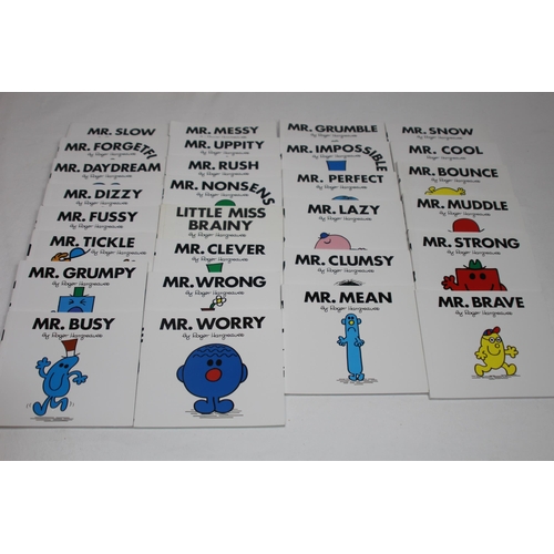 572 - LARGE QUANTITY OF MR MEN BOOKS