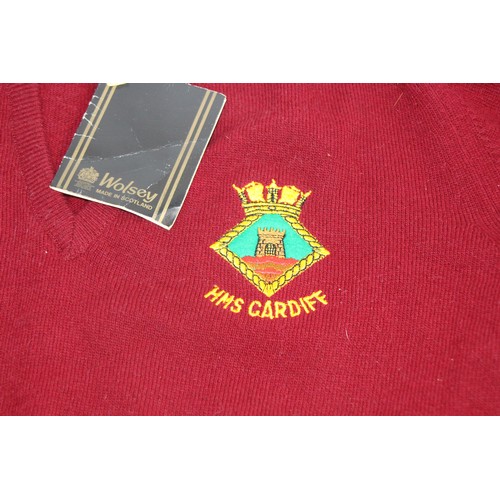 741 - QUANTITY OF HMS CARDIFF EPHEMERA