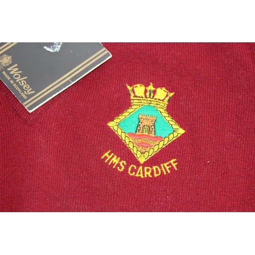 741 - QUANTITY OF HMS CARDIFF EPHEMERA