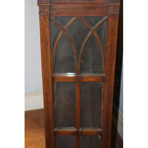 27 - VINTAGE INLAID DISPLAY CABINET
120 X 106 X 32CM