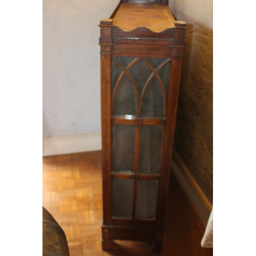 27 - VINTAGE INLAID DISPLAY CABINET
120 X 106 X 32CM