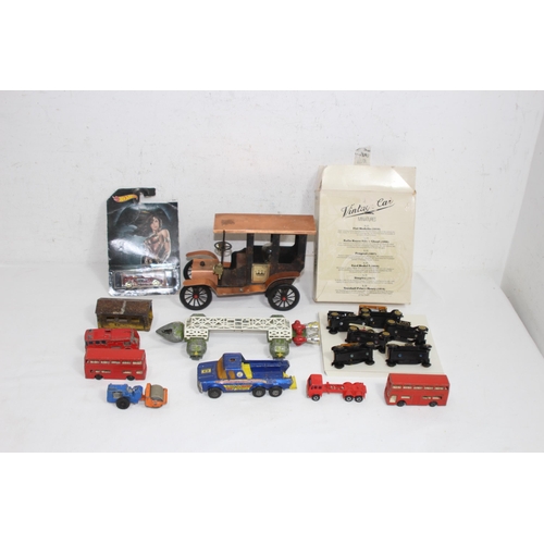 603 - QUANTITY OF ASSORTED DIE CAST VEHICLES ETC