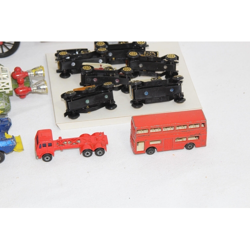 603 - QUANTITY OF ASSORTED DIE CAST VEHICLES ETC