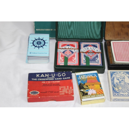 606 - QUANTITY OF CHESS, CARD AND VINTAGE GAMES