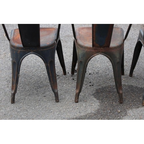 74 - 3 X FRENCH BISTRO CHAIRS 
35 X 35 X 86CM