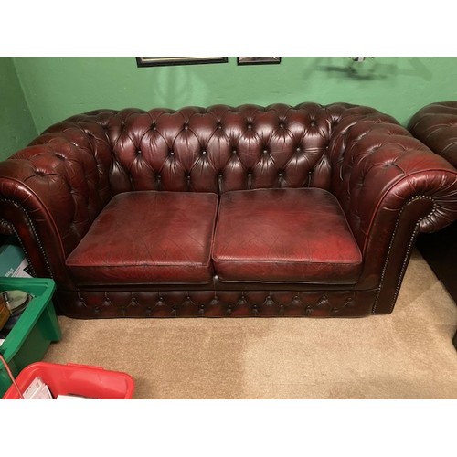 75 - CHESTERFIELD TWO SEATER SOFA