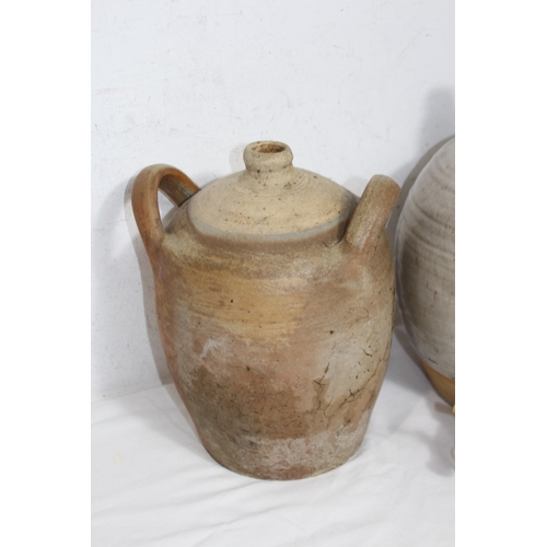 282 - QUANTITY OF STONEWARE 
37CM