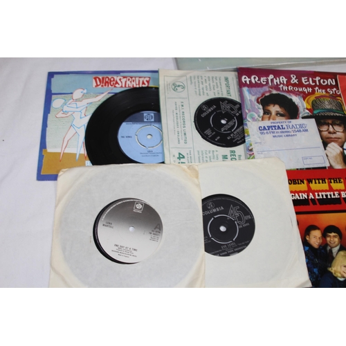 385 - LARGE QUANTITY OF 7 INCH SINGLES