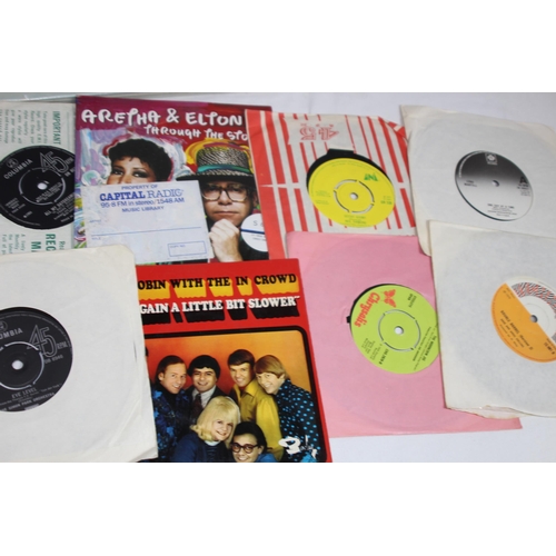 385 - LARGE QUANTITY OF 7 INCH SINGLES