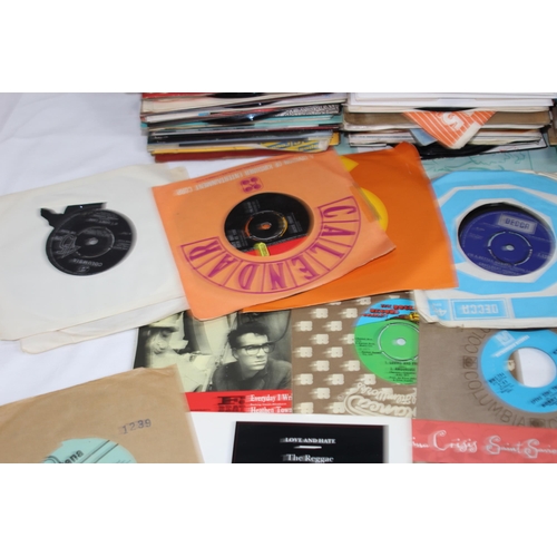 385 - LARGE QUANTITY OF 7 INCH SINGLES