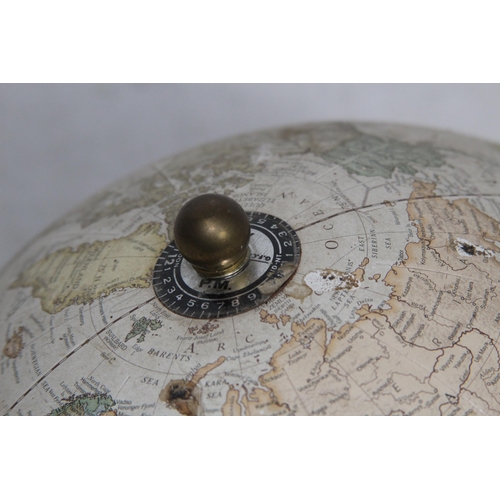 392 - VINTAGE DESK GLOBE 
35CM