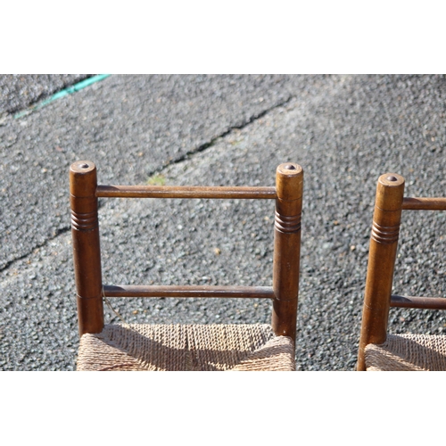 1 - PAIR OF VINTAGE CHILDS CHAIRS
48 X 28 X 28CM