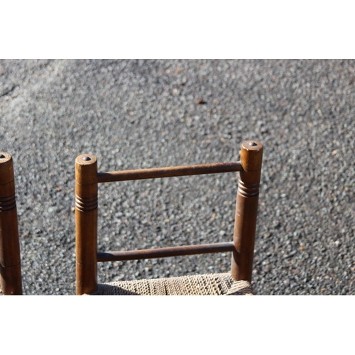 1 - PAIR OF VINTAGE CHILDS CHAIRS
48 X 28 X 28CM