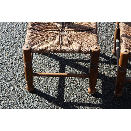 1 - PAIR OF VINTAGE CHILDS CHAIRS
48 X 28 X 28CM