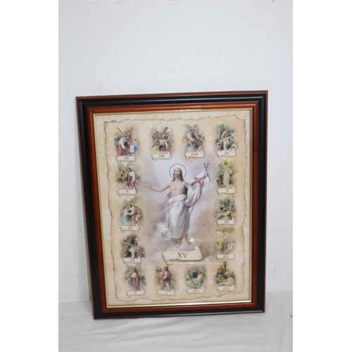 160 - QUANTITY OF RELIGIOUS PICTURES x7
45 X 36CM