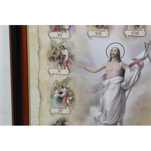 160 - QUANTITY OF RELIGIOUS PICTURES x7
45 X 36CM