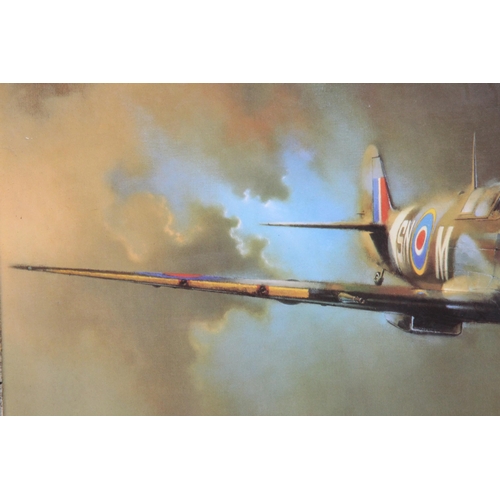 162 - SPITFIRE PRINT BY B.A.F CLARK
62 X 37CM