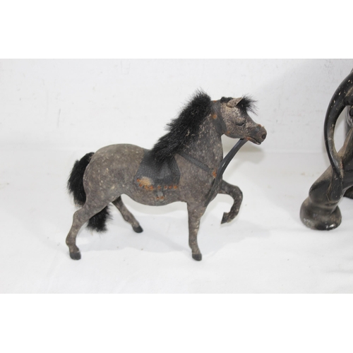 294 - QUANTITY OF VINTAGE ELEPHANTS AND HORSE FIGURES
40 x 30cm