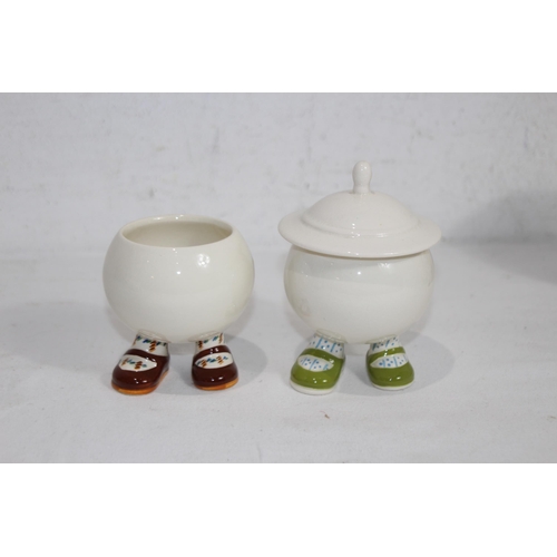 297 - QUANTITY OF CARLTON WARE WALKING ITEMS INCLUDING TEAPOT
21CM