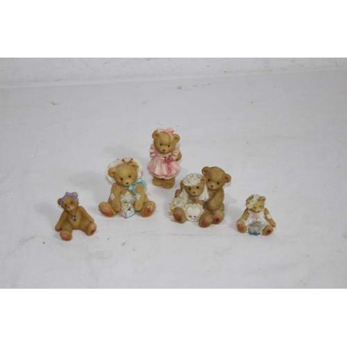 298 - QUANTITY OF ROYAL DOULTON BUNNYKINS AND QUANTITY OF CHERISHED TEDDIES ETC
34 X 26CM