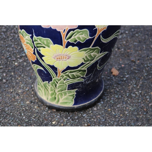 317 - LARGE FLOWERED VASE
51CM