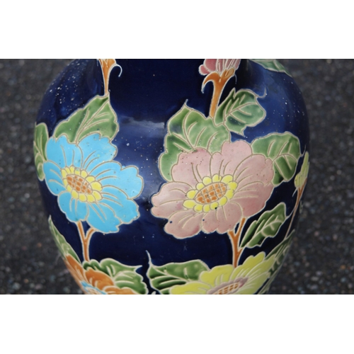 317 - LARGE FLOWERED VASE
51CM