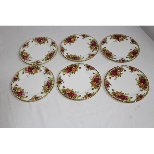 320 - ROYAL ALBERT OLD COUNTRY ROSE TEASET