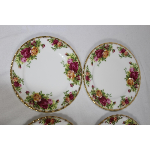 320 - ROYAL ALBERT OLD COUNTRY ROSE TEASET