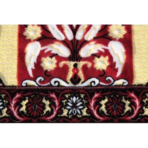 400 - VINTAGE SILK AND WOOL WALL HANGING
113 X 68CM