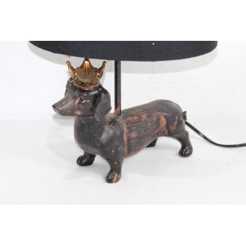 224 - NOVELTY DOG LAMP
35 X 26CM