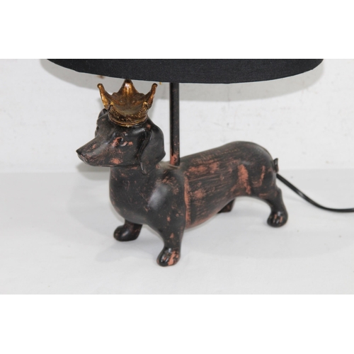 224 - NOVELTY DOG LAMP
35 X 26CM