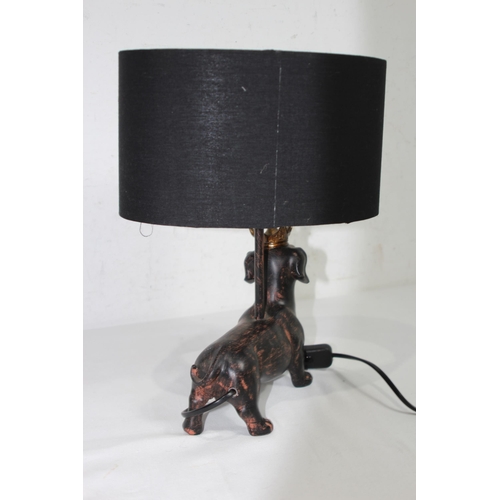 224 - NOVELTY DOG LAMP
35 X 26CM