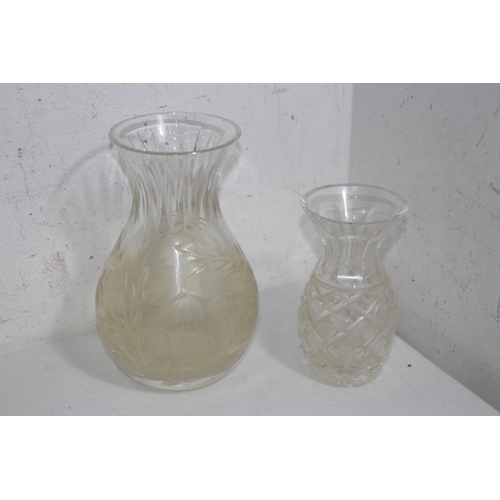 309 - QUANTITY OF GOOD GLASSWARE
30CM