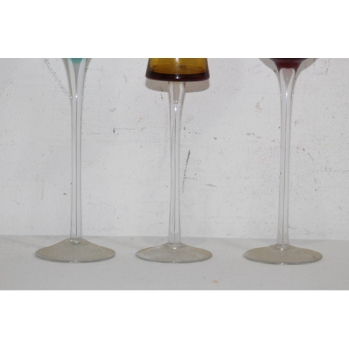 310 - QUANTITY OF ORNATE GLASSES
18CM