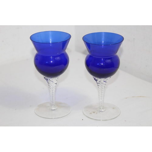 310 - QUANTITY OF ORNATE GLASSES
18CM