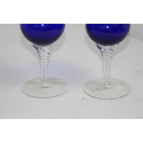 310 - QUANTITY OF ORNATE GLASSES
18CM