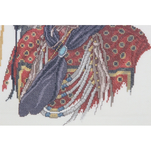 425 - 3 X AMERICAN INDIAN TAPESTRY
52 X 42CM